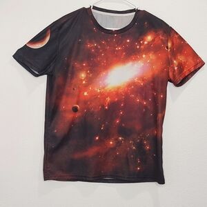 Galaxy 3D Printed T-Shirt. Young Men's. 🌌